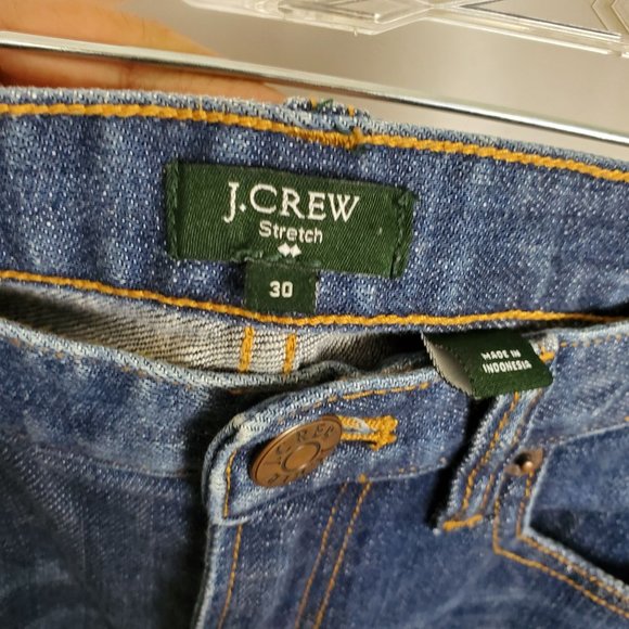 J. Crew Stretch High Rise Toothpick Jean - Picture 3 of 9